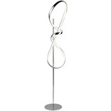 Tri O LED stoječa svetilka v srebrni barvi (vi&scaron;ina 140 cm) Padua &ndash; cene