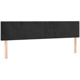  S oprugama i madracem crni 180x200 cm baršunasti | shoptok.hr
