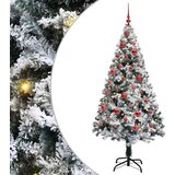  Umjetno božićno drvce Zelena 150 x 95 cm PVC i Čelik i Plastika | shoptok.hr