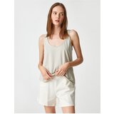 Koton Pajama Top - Gray - Sleeveless | shoptok.hr