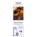 Powerton QRING 10 pametni prstan zlat, merilec stresa, srčni utrip, spremljanje spanja, šport, nerjaveče jeklo 62,1mm | Shoptok.si