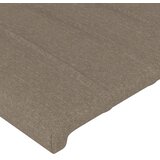  LED uzglavlje smeđesivo 100x5x78/88 cm od tkanine | shoptok.hr