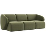 Makamii Zelena žametna sedežna garnitura 244 cm Lani – | Shoptok.si