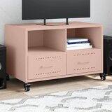 Furnova TV omarica roza 68x39x43,5 cm jeklo, (21923388) Cene