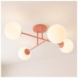 Plafonski luster ROMA 4xE14/10W/230V roze Cene