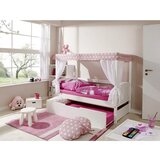 MID.YOU Postelja Z Baldahinom Lino Mini, Bor, Masivno | Shoptok.si