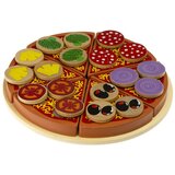 Montessori drveni set pizza s dodacima | shoptok.hr