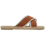 PAEZ Sandals Crossed W - Linen Terracota Narančasta Cijene