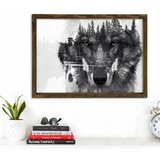 WALLXPERT MZM778 Dekorativna Slika u Ramu, Višebojna, MDF Cene