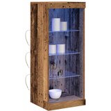  Komoda s LED svjetlima boja sivog hrasta 41x37x100 cm | shoptok.hr