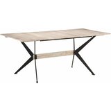  Blagovaonski stol 180 x 90 x 76 cm od masivnog drva manga | Eponuda.ba