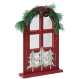  Novogodišnji prozor, crveni | ePonuda.com