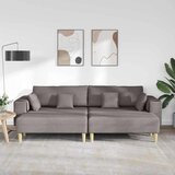  Kavč z blazino 3 pcs Taupe blago, (5000138019) | Shoptok.si