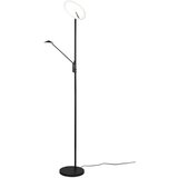  Mat crna LED stojeća svjetiljka s mogućnosti zatamnjivanja (visina 180 cm) Brantford – | shoptok.hr