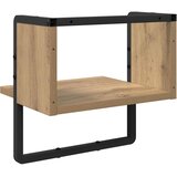  Polica na zidu s policom Umjetnička hrastovina 30 x 25 x 30 cm | shoptok.hr