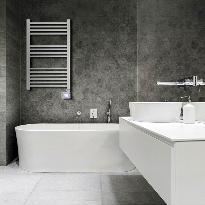 Adler LED Electric Bathroom Radiator | AD 7824 | Radiator | 600 W | White | IP24 | shoptok.hr