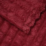  Pokrivač Bordeaux Crvena 240 x 220 cm Runo | shoptok.hr