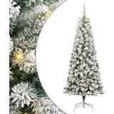 vidaXL Umetno Zložljivo Božično Drevo z LED lučmi 240 cm PVC, (5000066506) | Shoptok.si