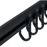Sealskin Komplet nosilcev za zaveso za prho Easy-Roll črn | Shoptok.si