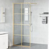  Zid za walk-in tuš Zlatno 90 x 195 cm Staklo otporno na udarce | shoptok.hr