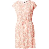 mazine Obleka 'Ruth' roza / bela | Shoptok.si