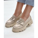 Resti Gold women's eco leather moccasins Sepop- Footwear | ePonuda.com