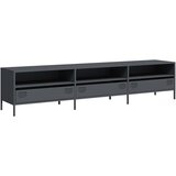 Maison Chic TV omarica - TV stojalo - Televizijska omarica antracit 202x39x43,5 cm hladno valjano jeklo, (21700729) Cene