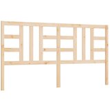 vidaXL Posteljno vzglavje 206x4x100 cm trdna borovina, (20648108) | Shoptok.si