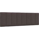 vidaXL Posteljni okvir brez vzmetnice temno rjav 160x200 cm blago, (21670733) | Shoptok.si