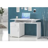 Boxxx pisalna miza leseni material bela | Shoptok.si