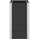  Povišena vrtna gredica Crna 100 x 50 x 91 cm | shoptok.hr