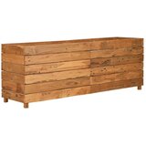  Povišena gredica 150 x 40 x 55 cm reciklirana tikovina i čelik | shoptok.hr