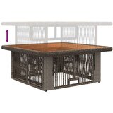  Komplet za jedilnico v vrtu 3 pcs Siva in temno siva poli ratan, (5000301171) | Shoptok.si