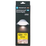 Aigostar SET 3xLED kupatilsko ugradno svetlo 4,8W/230V 3000K IP65 bela | Eponuda.com