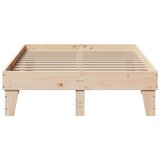  Okvir kreveta bez madraca 135 x 190 cm od masivne borovine | shoptok.hr