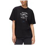 Karl Lagerfeld Majice s kratkimi rokavi KLJ RELAXED KARLISM TEE Črna | Shoptok.si