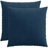  Presvlaka za jastuk 2 pcs ALMELO Mornarsko plava 60 x 60 cm | shoptok.hr