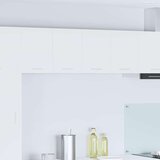 vidaXL Viseča omarica Riga Bela 60 x 31 x 40 cm Konstruiran les | Shoptok.si