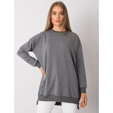 BASIC Feel Good Tunic-RV-TU-7187.26-dark gray | Shoptok.si