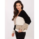 RUE PARIS Sweater-MI-SW-0903.87-black-beige | Shoptok.si