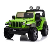  Licencirani auto na akumulator Jeep Rubicon 4x4 - zeleni | shoptok.hr