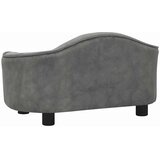 SOFA za pse siva 67 x 47 x 36 cm plišana | shoptok.hr