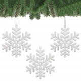  Set Ukrasa za Božićno Drvce - Zvjezdice 9,5 cm, 3 komada | shoptok.hr