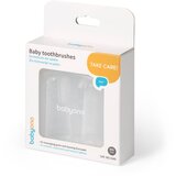 BabyOno Silicone Toothbrush otroška zobna ščetka za na prst z etuijem 0m+ 2 kos | Shoptok.si