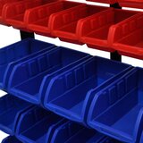 In Set zidnih kutija za alat, 47 kom , crvena i plava | shoptok.hr