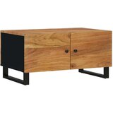  Klubska mizica 80x50x40 cm trden akacijev les in inženirski les, (20712898) | Shoptok.si