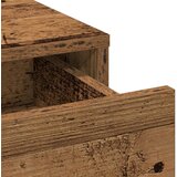  3-dijelni set toaletnog stola stari drveni inženjerski drvo | shoptok.hr