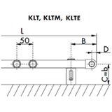 Radijator Koralux White 50x70 Flat M | shoptok.hr