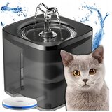 Dexxer avtomatska senzorska fontana in napajalnik za mačke in pse 2000ml USB črna AY-1685 | Shoptok.si