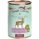 Terra Canis brez žitaric 6 x 400 g - Divjačina s krompirjem, jabolki in brusnicami